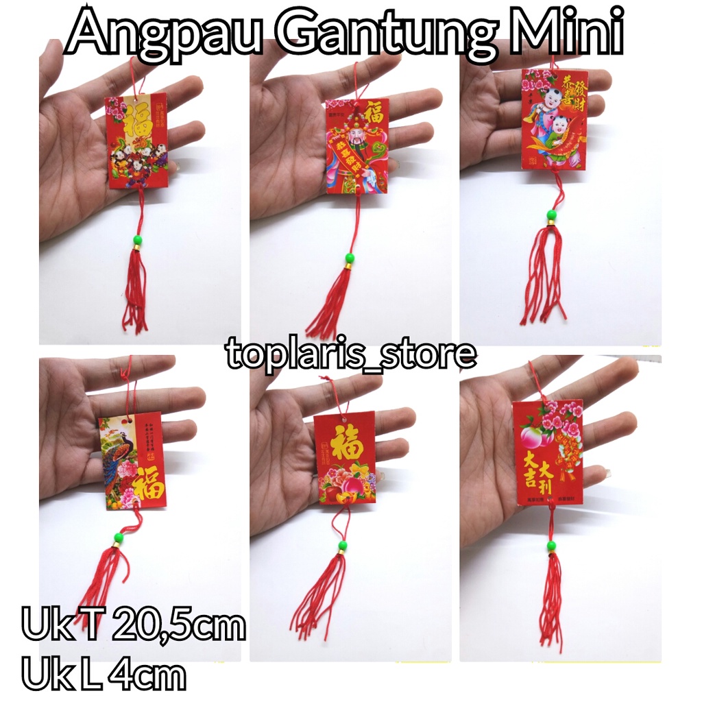 Angpao Pohon Sakura Gantung Kecil