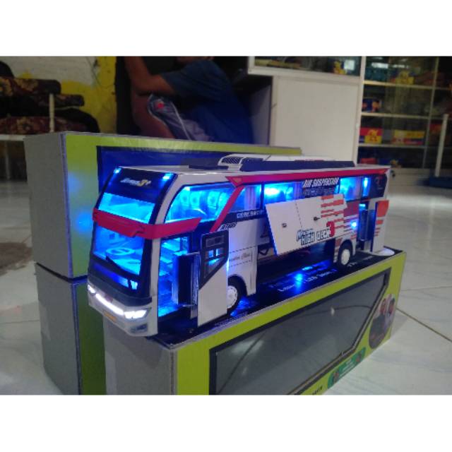 Miniatur bus eka cepat jetbus 3+
