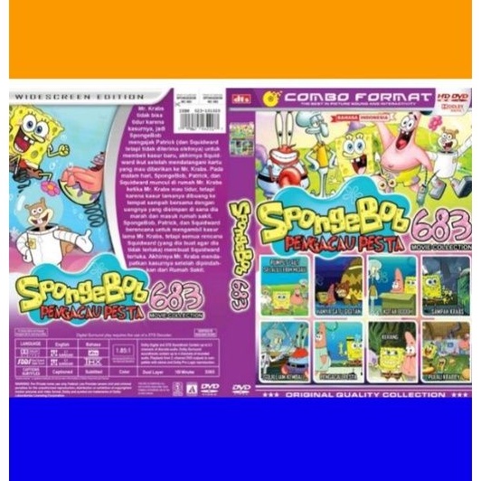 kaset film keleksi SPONGEBOB 683