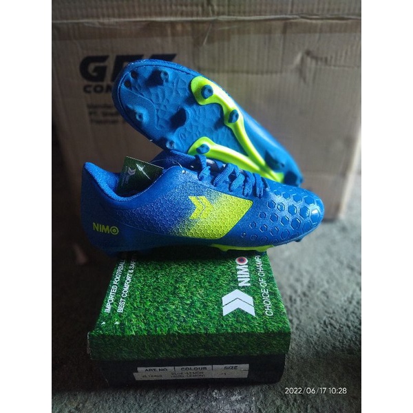 Grosir Sepatu Sepak Bola Nimo Original Murah (Minus)