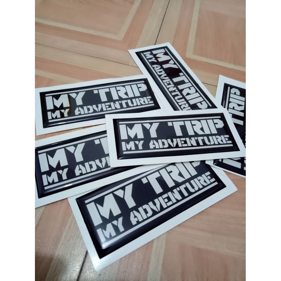 

stiker my trip my adventure