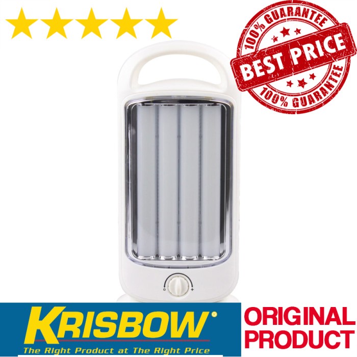 Krisbow Lampu Darurat 160 LED / Emergency Lamp / Lampu Darurat