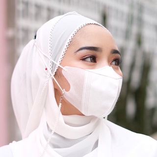 Masker Duckbill Putih 3 ply Masker Non Medis Isi 50 Tanpa Dus