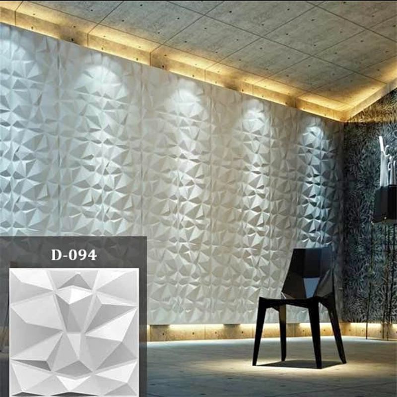 Wall Panel 3D Dekorasi Interior Rumah bahan Gypsum