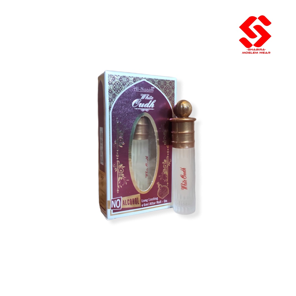 Parfum Original White Oudh Al Nuaim Concentrated Oil non alcohol Parfum India Original India Gaharu 