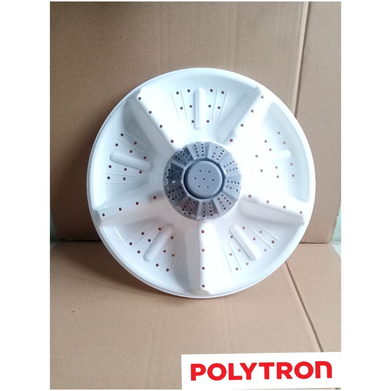 Pulsator mesin cuci 2 Tabung Polytron gigi 10. diameter 34 cm. baling baling mesin cuci