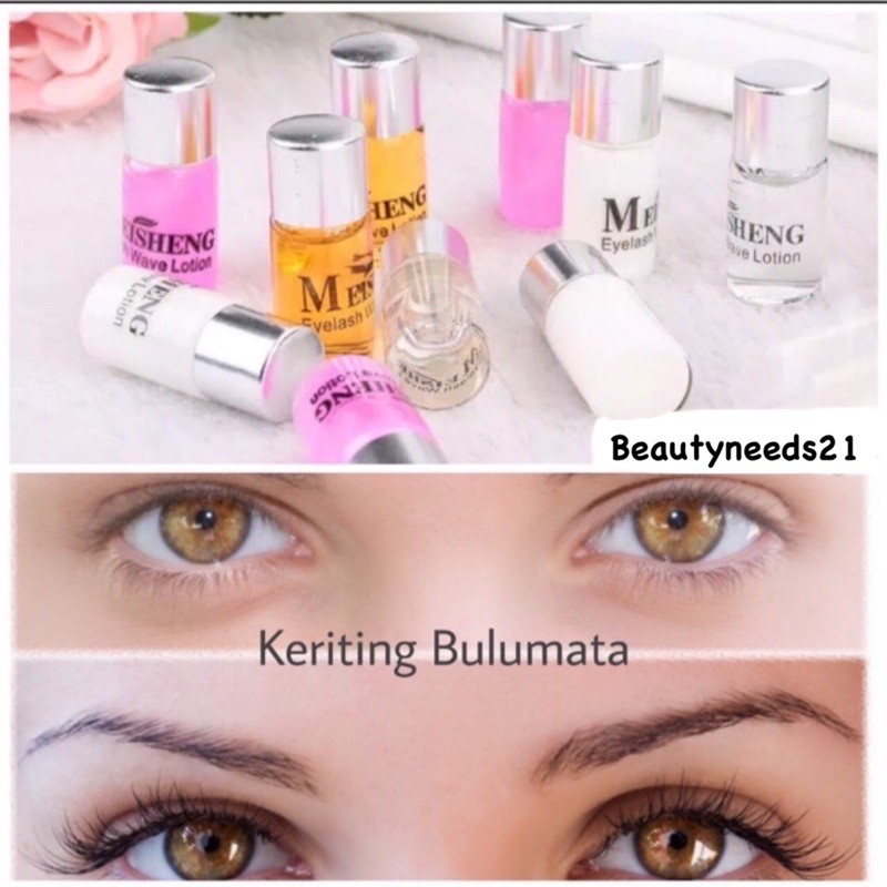 PAKET OBAT KERITING BULUMATA/ LASH LIFT/ LASH LIFT MEISHENG