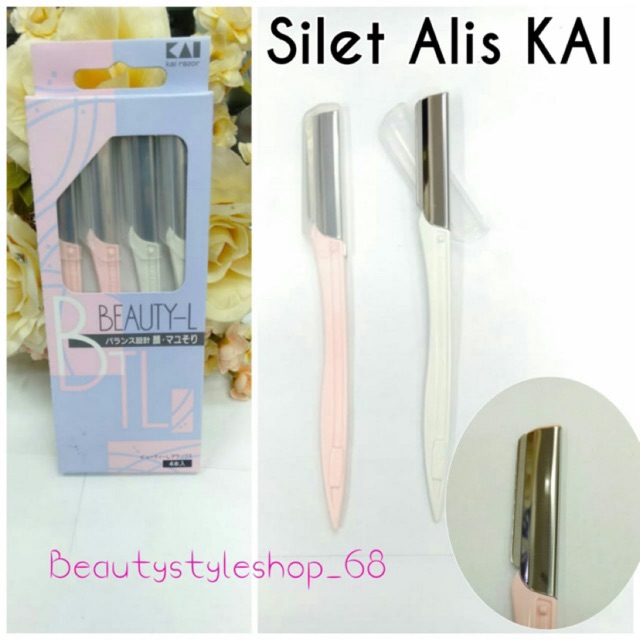 Pisau cukur Alis (Silet KAI Beauty-L Japan)