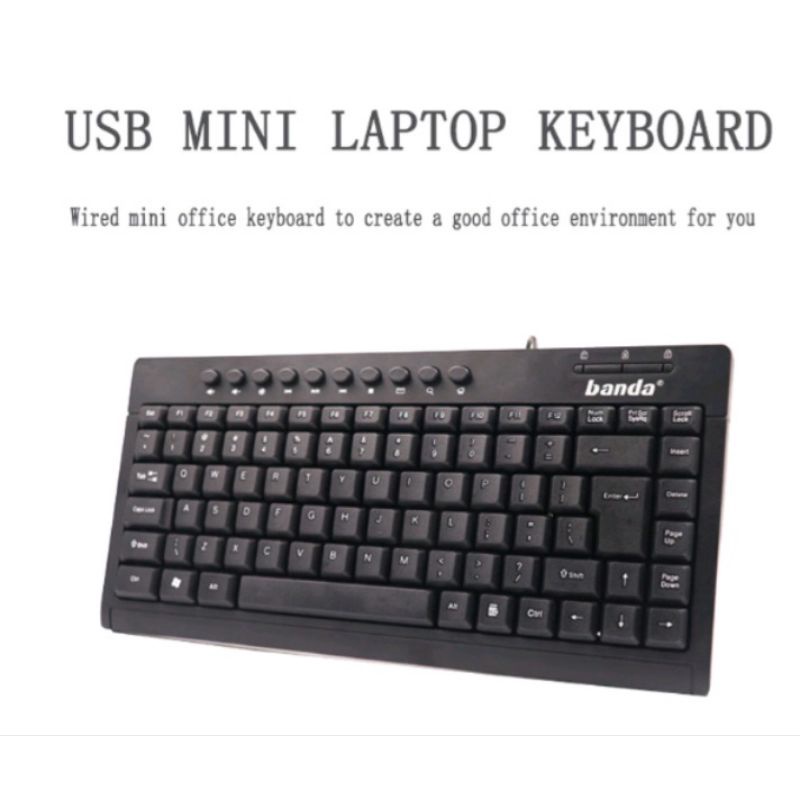 keyboard mini usb banda k1000 multimedia keyboard usb