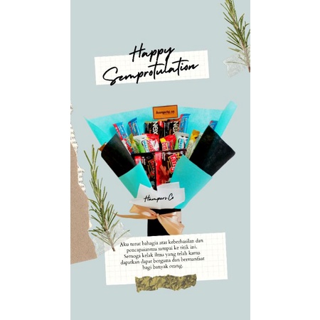 

Bucket Snack kado wisuda kado ulang tahun/ giftbox/ Buket Snack