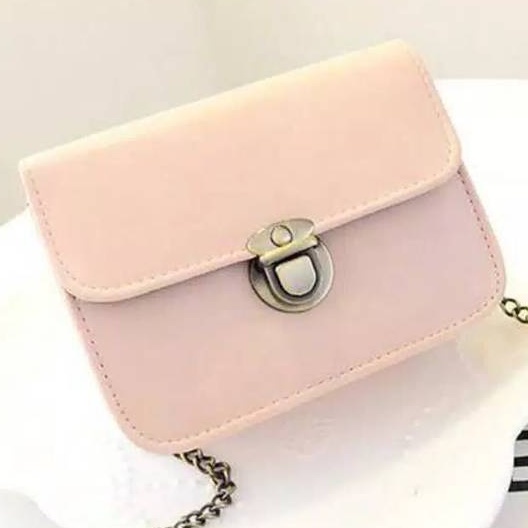 BV• TS243 Tas pundak mini retro retro packet chain mini shoulder bag tas import grosir COD