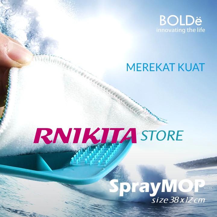 BOLDe KAIN PEL SPRAYMOP ULTIMA SUPREME - Refill Kain Pel Warna Blue