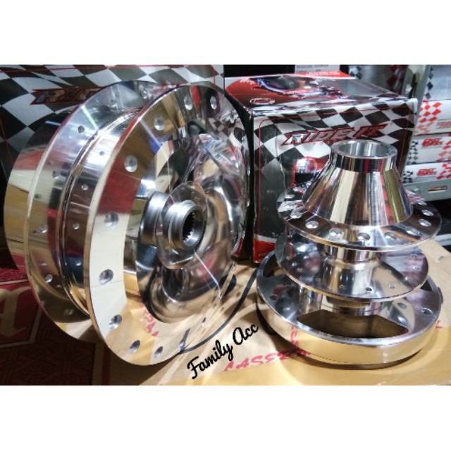 Tromol Nmax Chrome Set/ Tromol Yamaha Nmax Stenlis Ride It