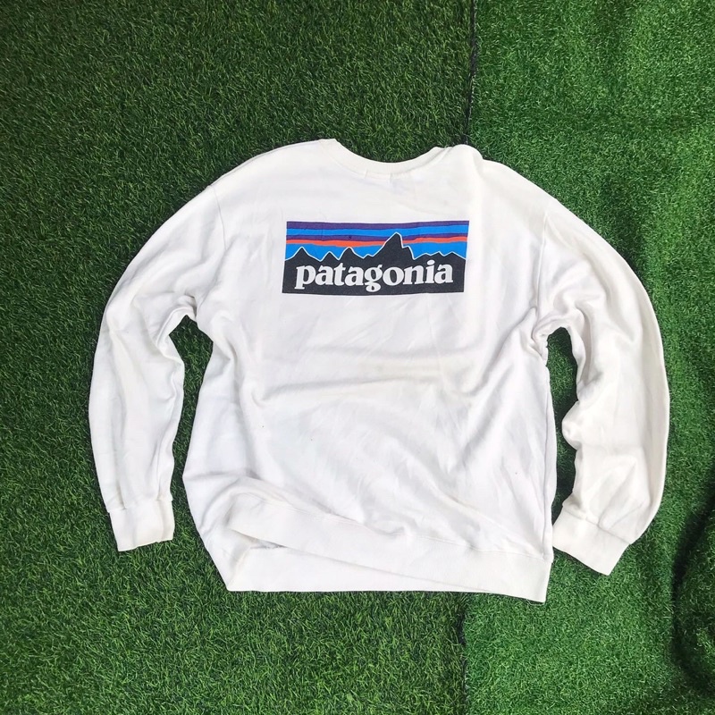 CREWNECK PATAGONIA ORIGINAL OUTDOOR SECOND BRADED MURAH VINTAGE
