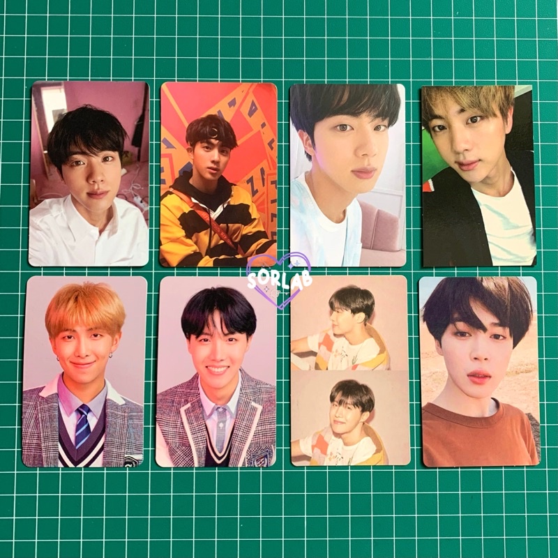 [OFFICIAL] PHOTOCARD PC BTS KIM SEOKJIN / JIN LY HER VER L, HER VER E, BE ESSENTIAL, HYYH PT.2, KIM 