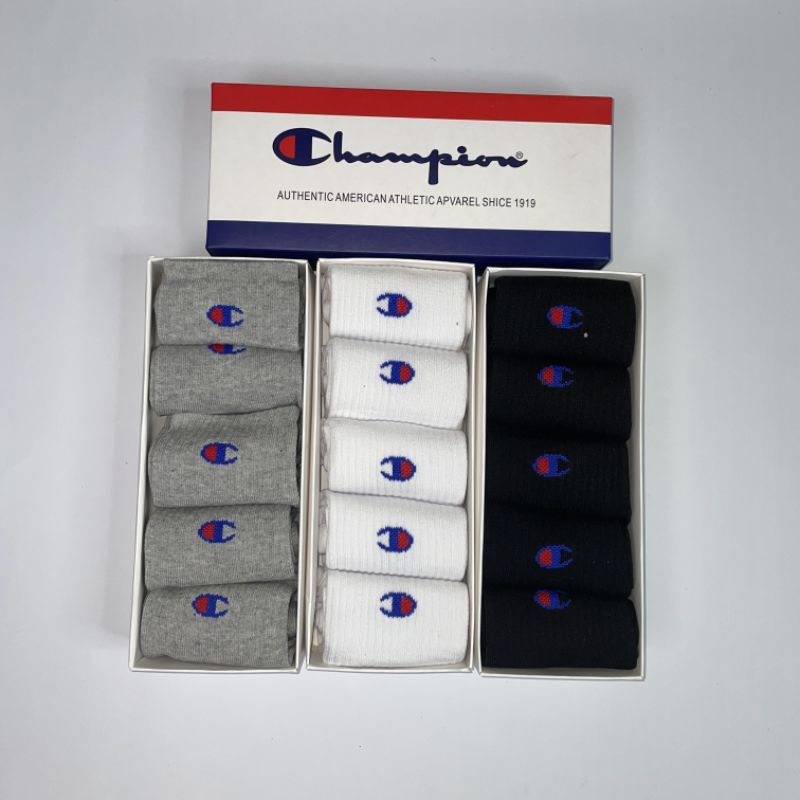Kaos Kaki Champion Socks With Mini Logo Original Unisex