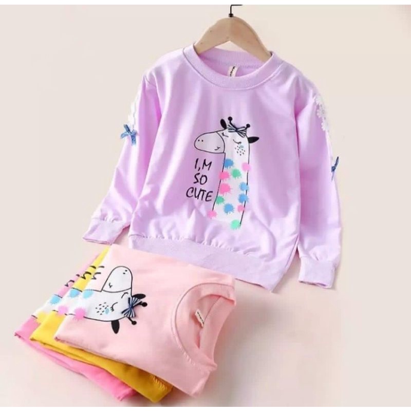 0Atasan Anak Import 5-12 Tahun/Sweater Anak Perempuan Import/Baju anak 100% Import