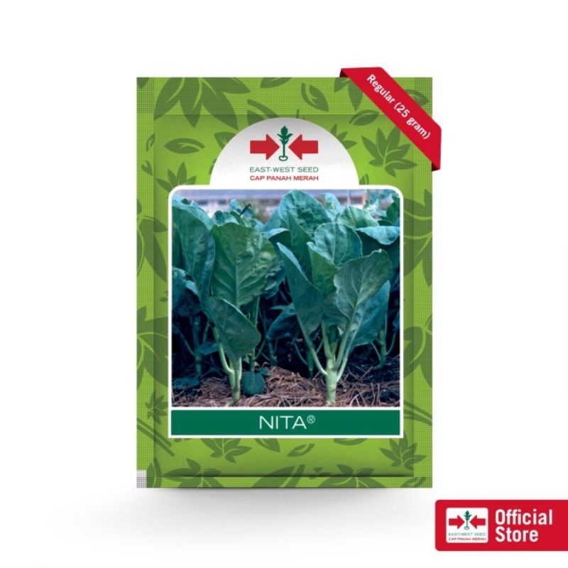 BENIH DAUN KAILAN-Benih Biji Bibit Kailan NITA isi 25gr