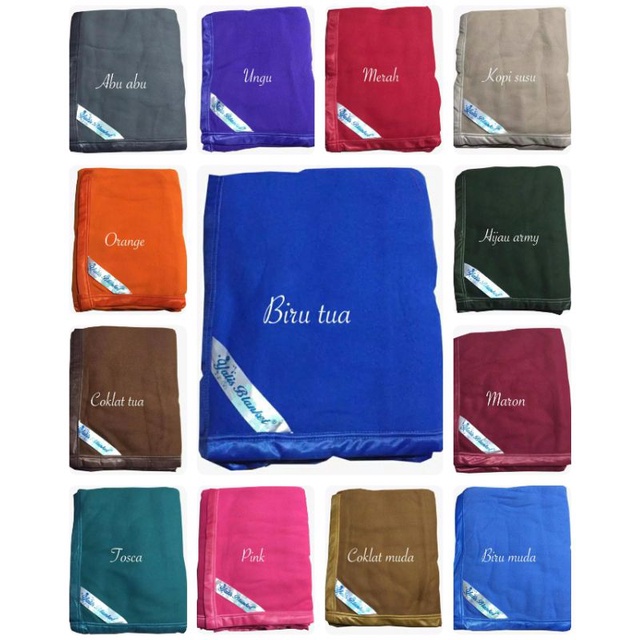 Selimut Halus Dan Tebal Selimut Hotel / Mess / Klinik / Rumah Sakit _ Yatis Blanket 160x200 cm