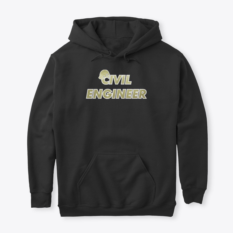 Hoodie Cotton Fleece High Grade ENG - Civil Engineer - Jaket Teknik Sipil