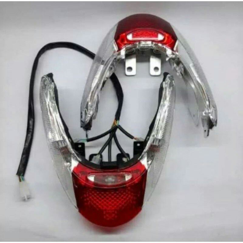 Reflektor lampu belakang vario 110 karbu