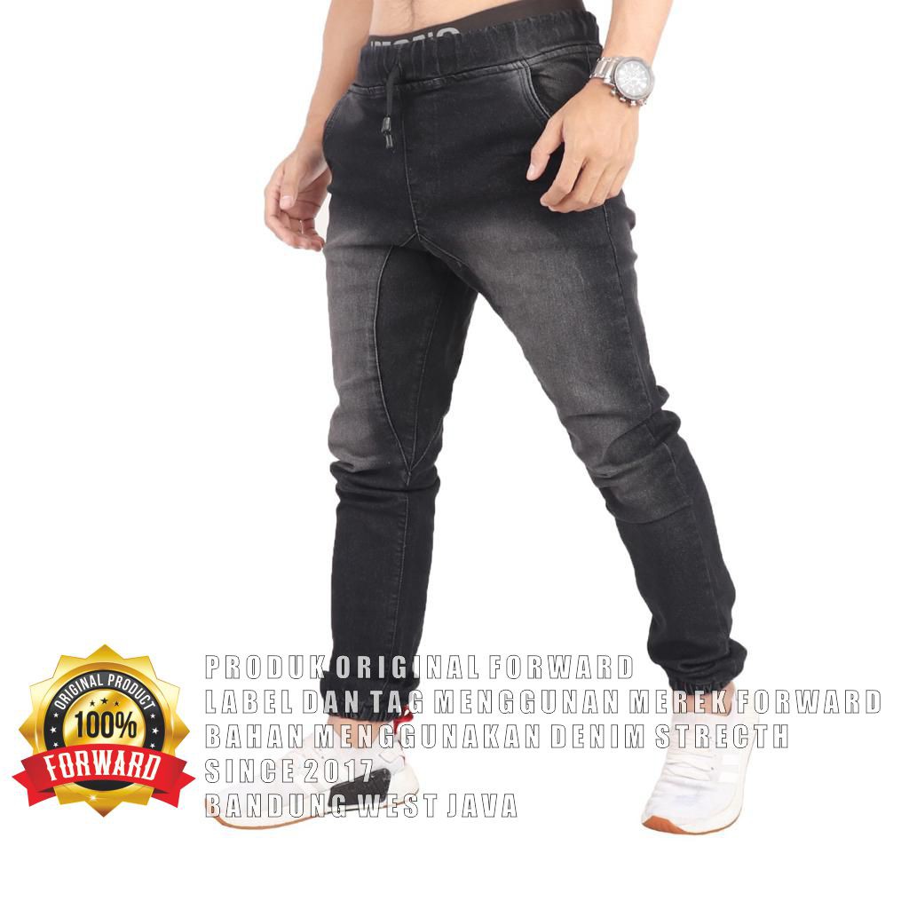 Celana Joger Jogger Denim Jeans Pria Pria Original Forward