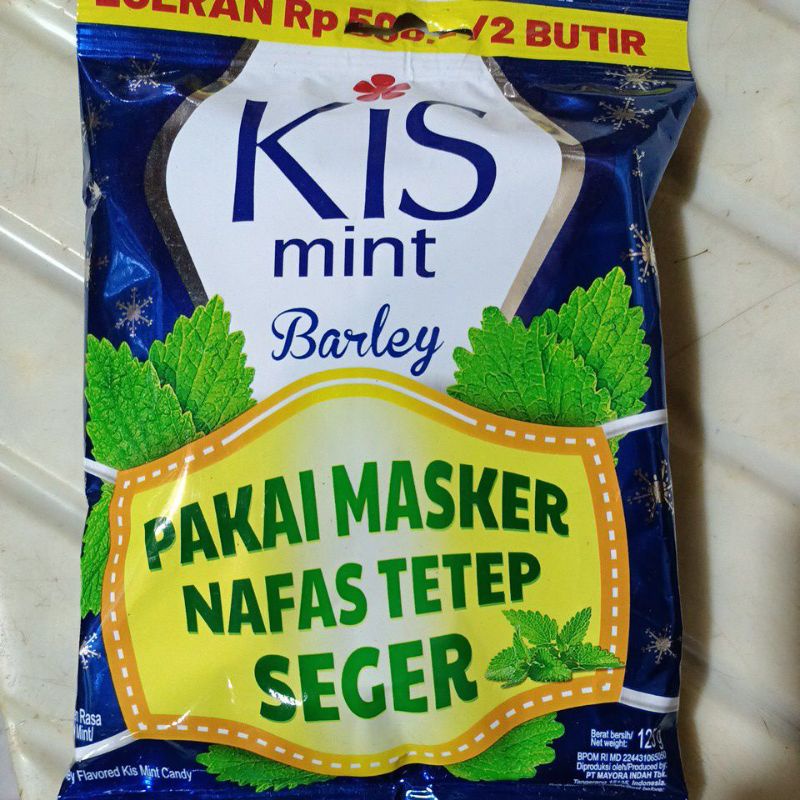 

Permen kis bungkus Barley@ 50pcs