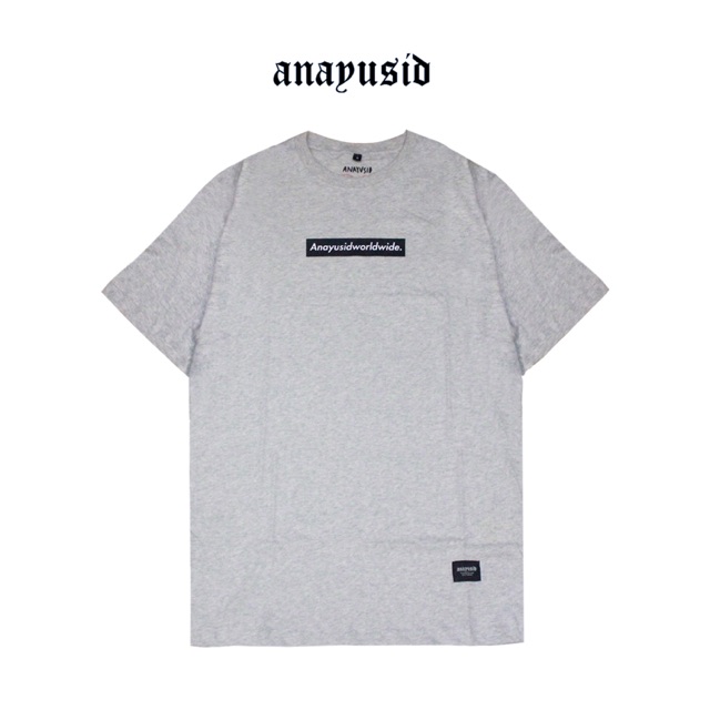 anayusid | t-shirt kaos Kaos Distro Kaos Lengan Pendek Katun Kaos Cowok Kaos Band T-shirt Pria dan W