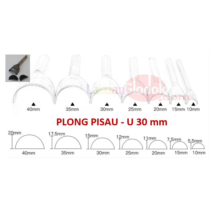 

Plong pisau 30mm/Plong Motif U/pembolong/Plong 30mm