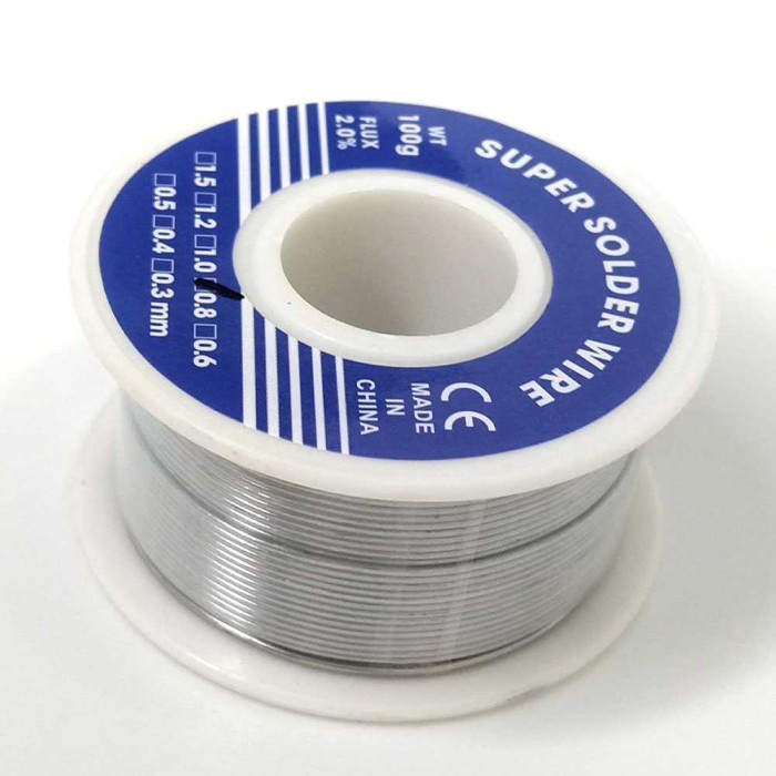 JICLASS Kawat Timah Solder 0.8mm 100gr - SWH010MLP1