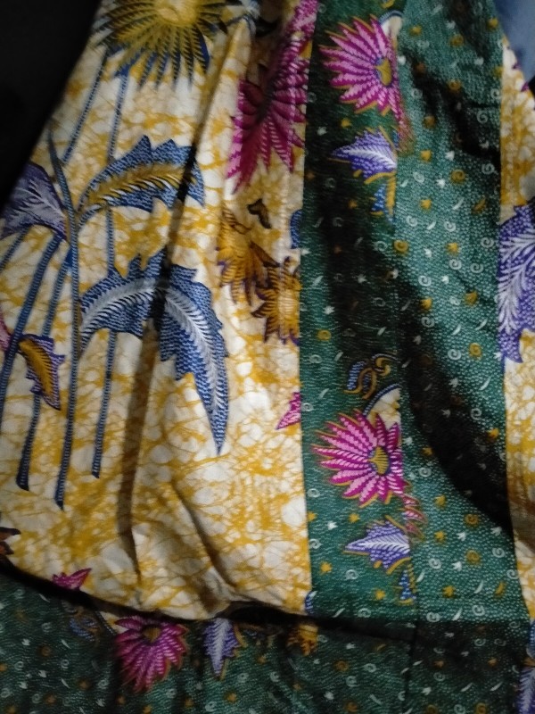 Benang Raja Atasan Batik Wanita Lengan Panjang Ukuran M L Xl