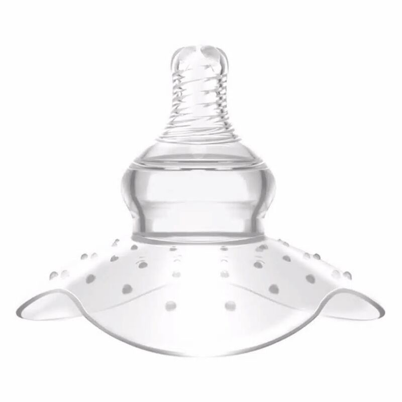 Pelindung Puting Bahan Full Silikon Untuk Menyusui/Nipple Shield