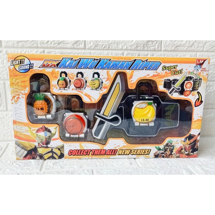 AMO-DX KAMEN RIDER GAIM Super Cut Belt - Sabuk Kamen RIder - Koleksi Mainan Anak