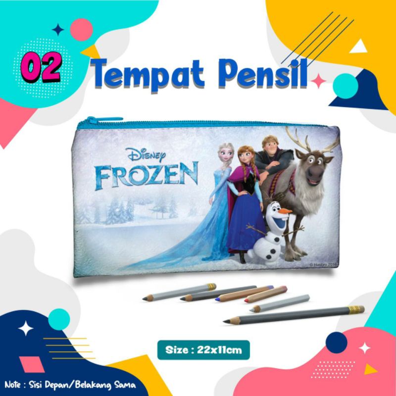 

Tempat pensil gambar kartun Frozen murah keren