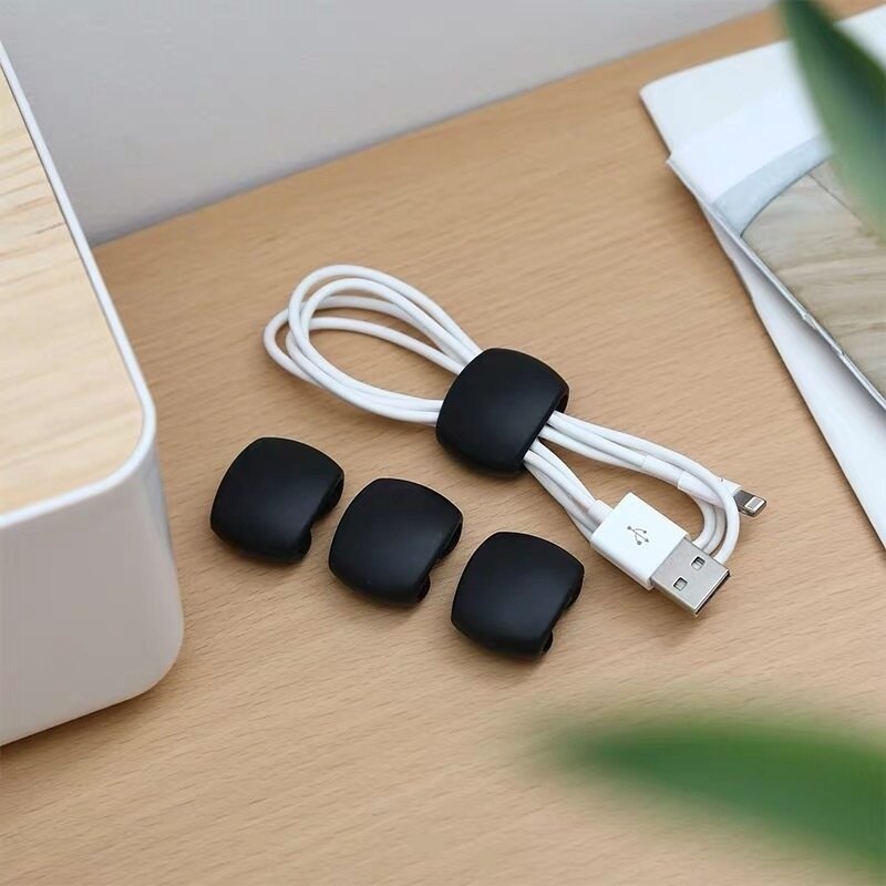 Klip Organizer Holder Kabel Earphone / Charger Portable Reusable