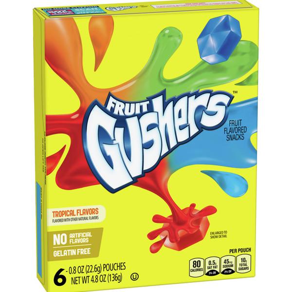 

Super Sour Fruit Gushers Variety Pack - Permen Aneka Rasa