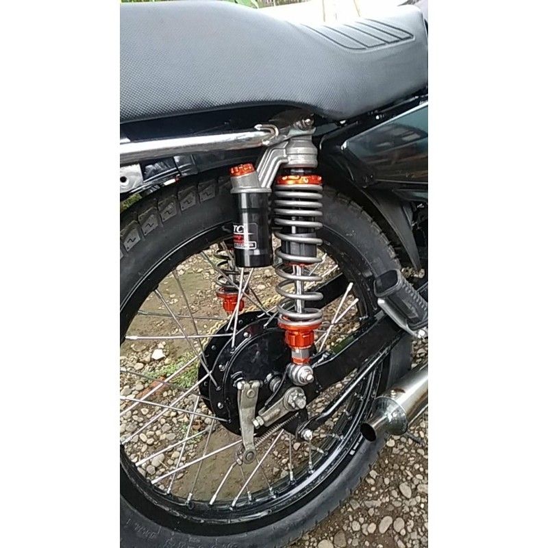 shockbreaker shock tabung atas double KTC EKTREME 280mm 320mm rx king aerox nmax pcx revo dll-1