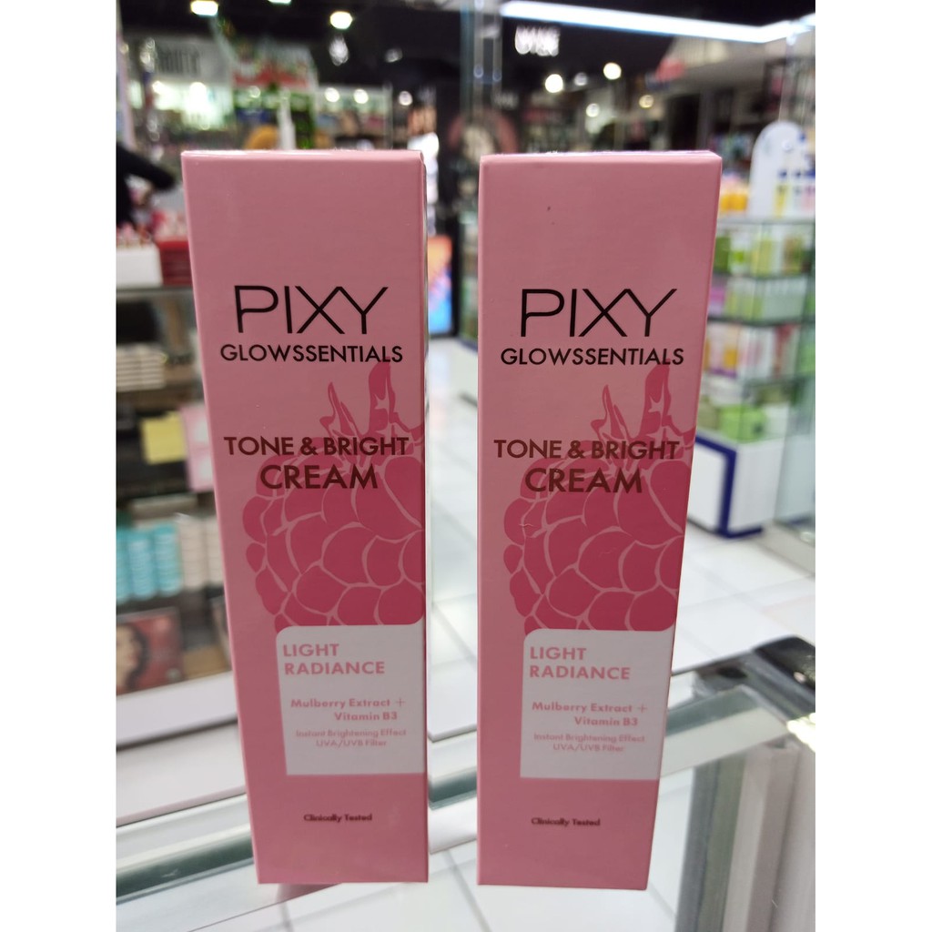 PIXY GLOWSSENTIALS TONE &amp; BRIGHT CREAM 20gr