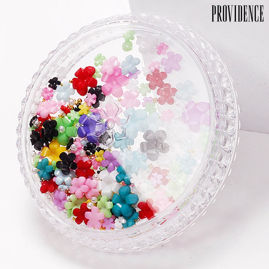 Ornamen Bunga 3D Bahan Resin Untuk Dekorasi Nail Art