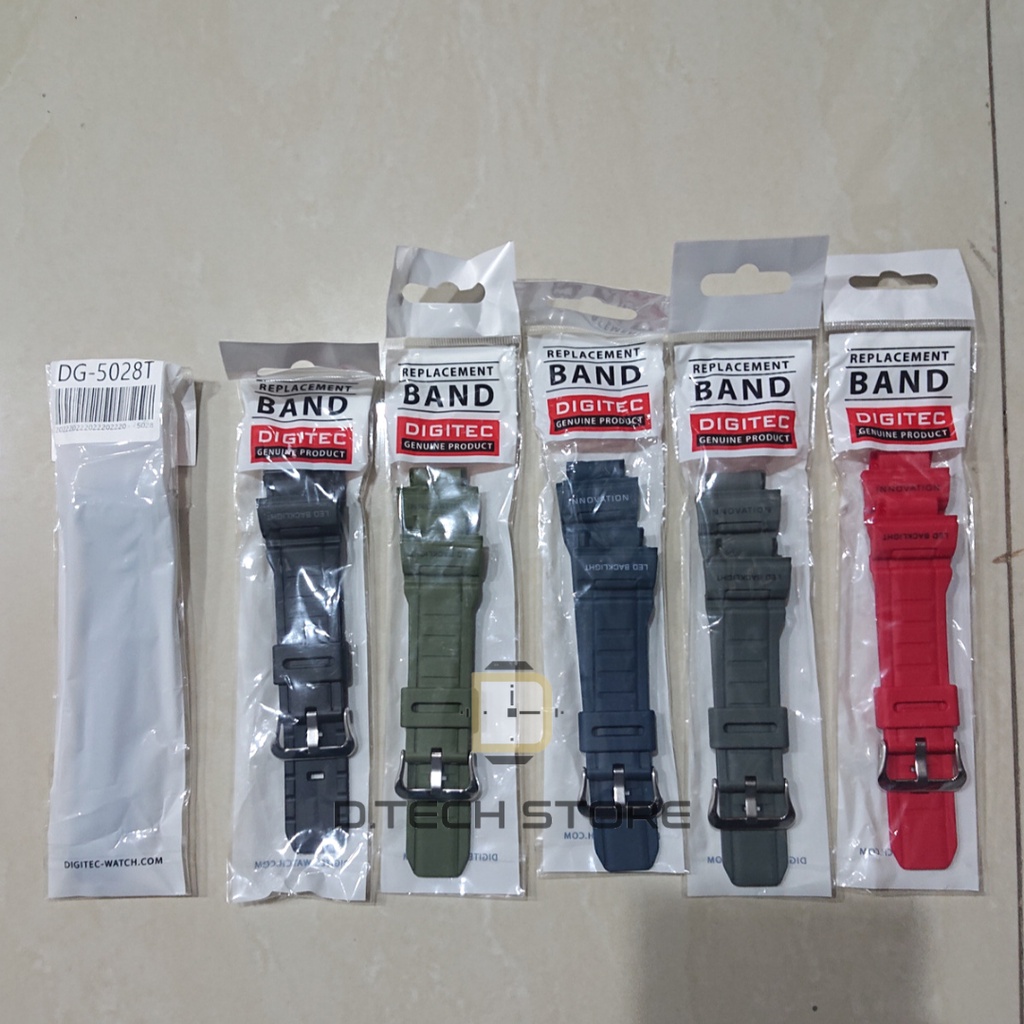 Strap/tali jam tangan DIGITEC DG-5028 Original