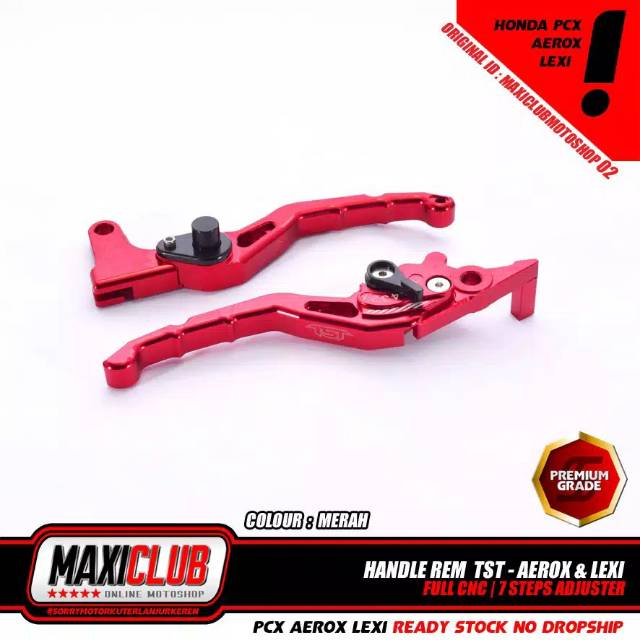 [ TST] HANDLE AEROX / LEXY /FREEGO FULL CNC HANDLE VARIASI AEROX