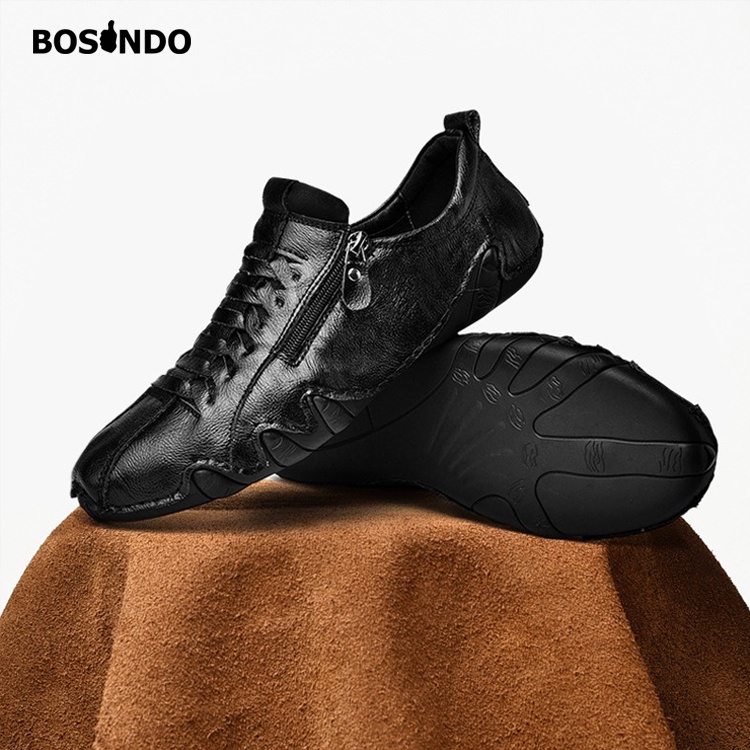 BOSINDO✔ B13   Sepatu pantofel formal pria kulit sapi asli Type B13/Sepatu Pria Kasual ASLI IMPORT 100%Original-FREE BOX Merk BOSINDO ASLI-Bisa Bayar Ditempat[COD]