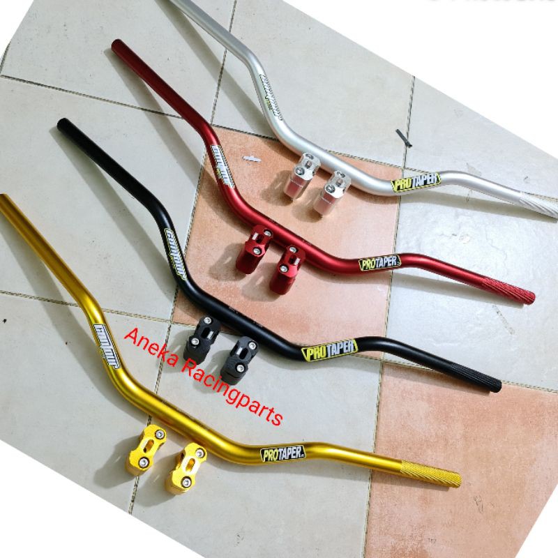 stang fatbar protaper model tinggi satu set riser universal motor klx crf pcx vixion dll