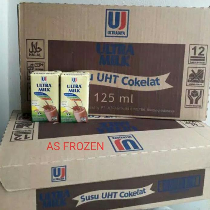 

SUSU ULTRA COKLAT 125ML UHT / ULTRA COKLAT 125ML 1DUS 40PCS