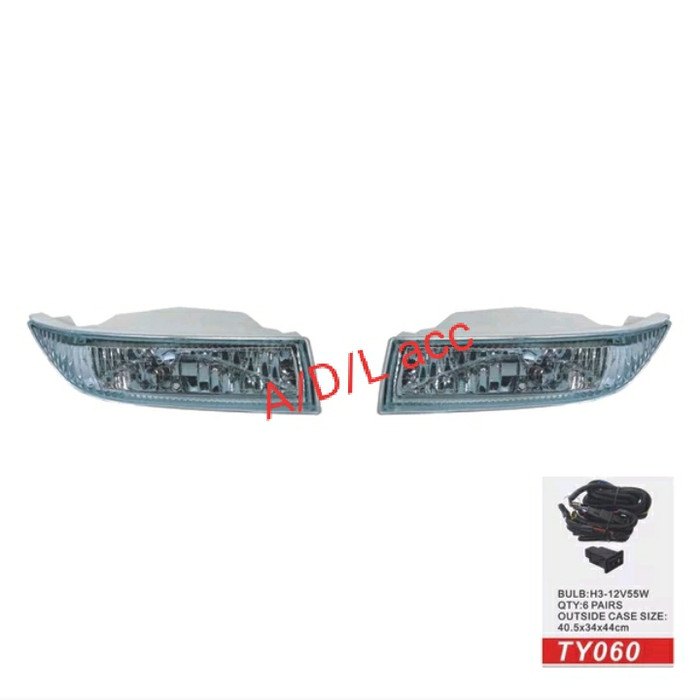 foglamp bemper BUMPER lampu kabut SOROT toyota vios lama / LIMO 2003-2004 / altis 2000-2003