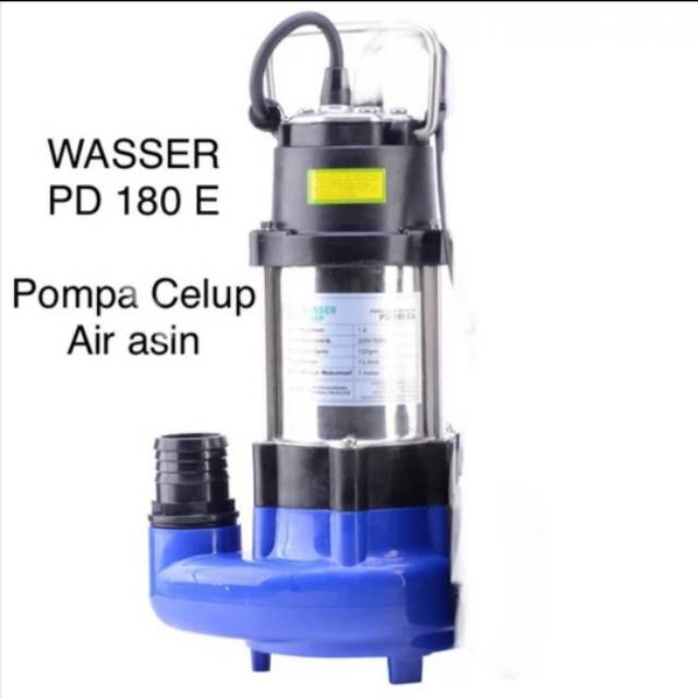 Pompa Air Listrik Wasser PD-180 E - Pompa Celup non Otomatis