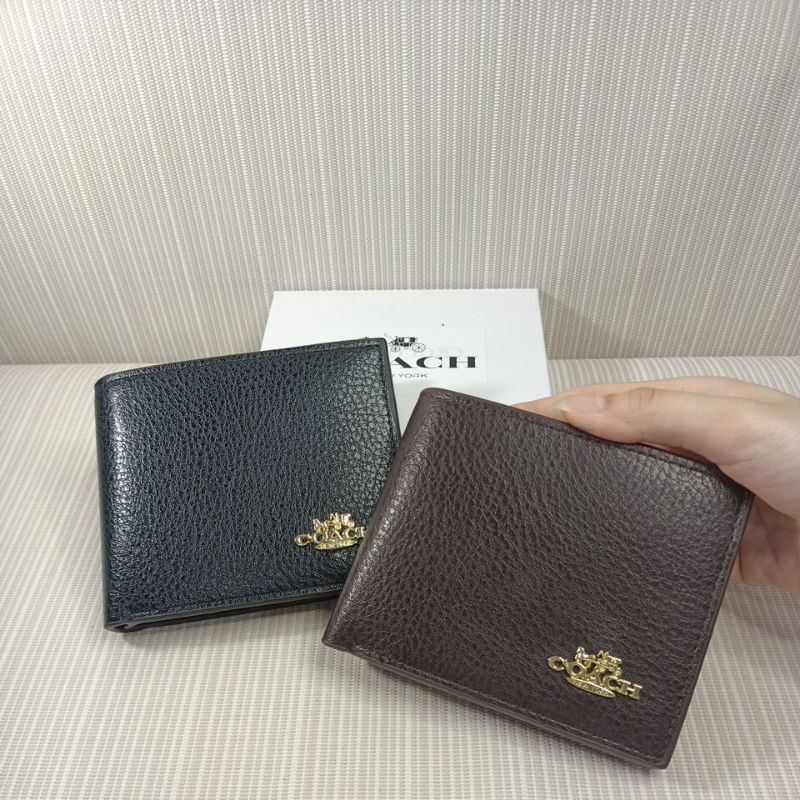 SALE !! Dompet lipat pria import logo CH'Signature