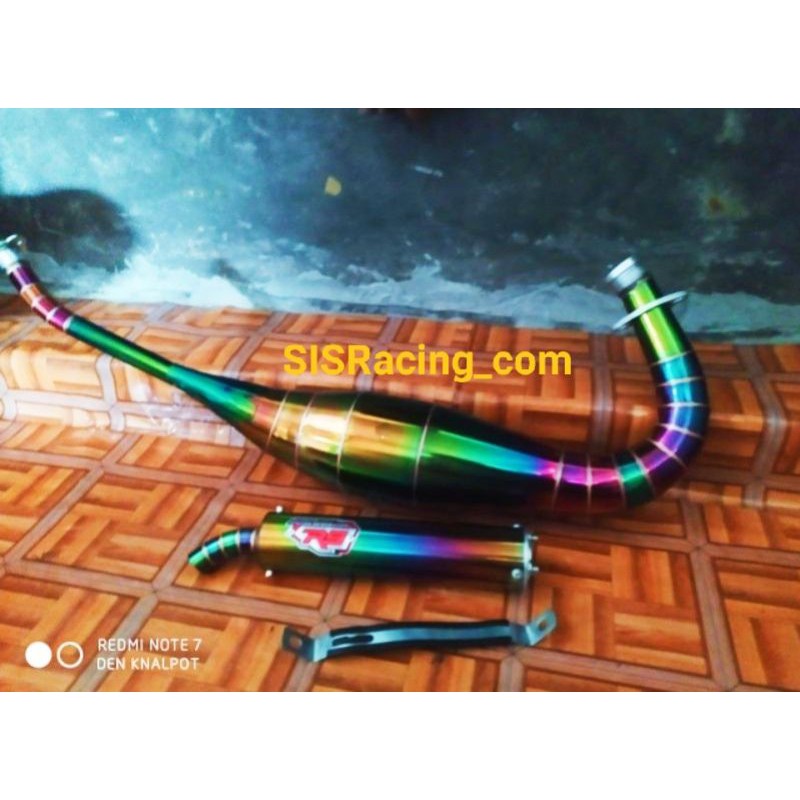 Knalpot Racing Motor R9 Rainbow Ninja 150R Rr Satria RX Xing