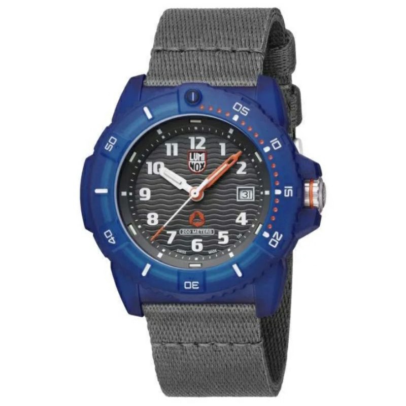 LUMINOX Jam Tangan Pria Analog LUMINOX XS.8902 Rubber Kanvas Original