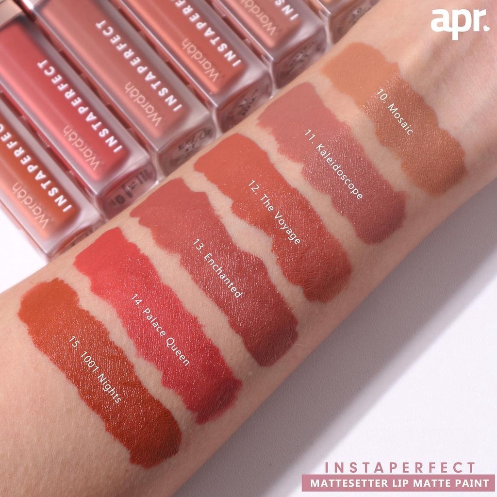 ❤ MEMEY ❤ INSTAPERFECT By Wardah Mattesetter Matte Lip Paint ( Lip Cream ) | Cappadocia Ready